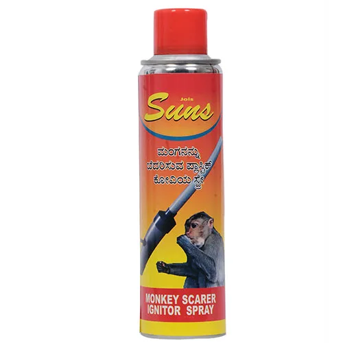 monkey scarer ignition spray